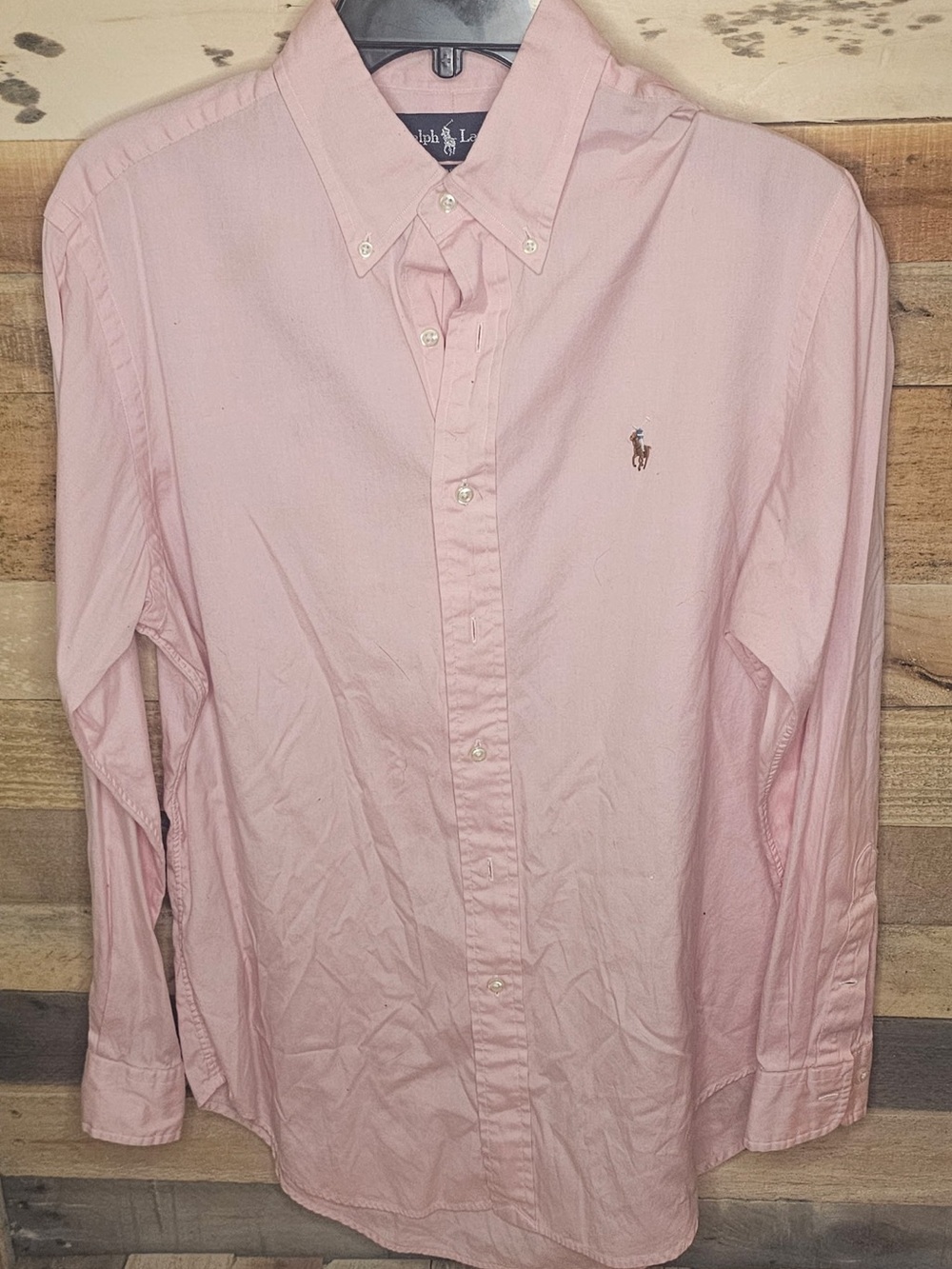 Ralph Lauren Light Pink Classic Button-Down Shirt